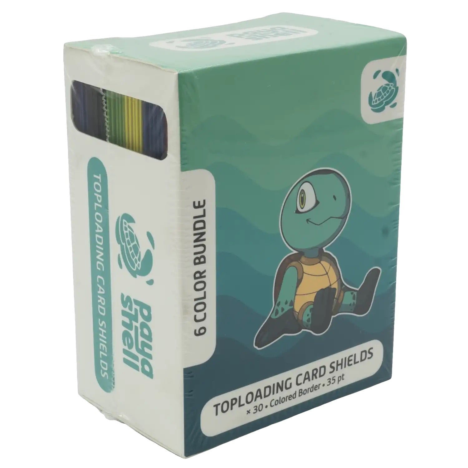 Toploader – Gemischtes Set (30-Pack, je 6 Farben) – PayaShell CoolUp Cards